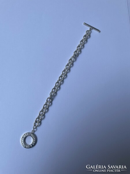 Brand new tiffany & co sterling silver bracelet - new york flip