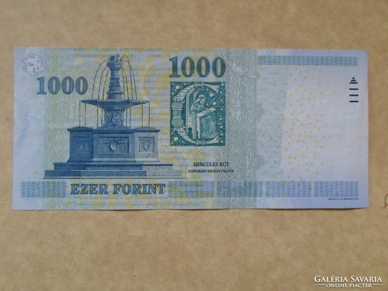 1000 Forint 2015