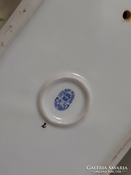 Zsolnay porcelain, sinkó a.: Homecoming, 32 cm