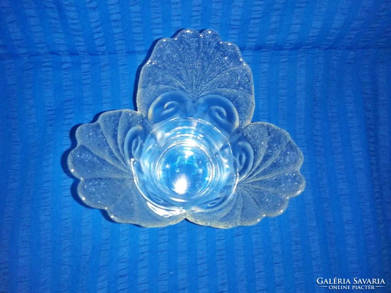 Retro glass vase 16 cm (a7)