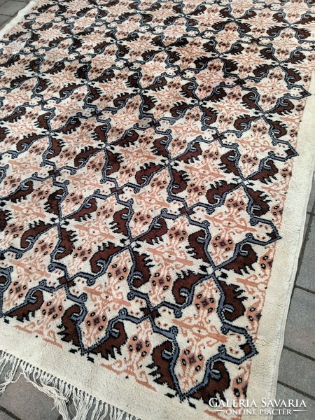 Tunisian Berber hand-knotted carpet. Negotiable.