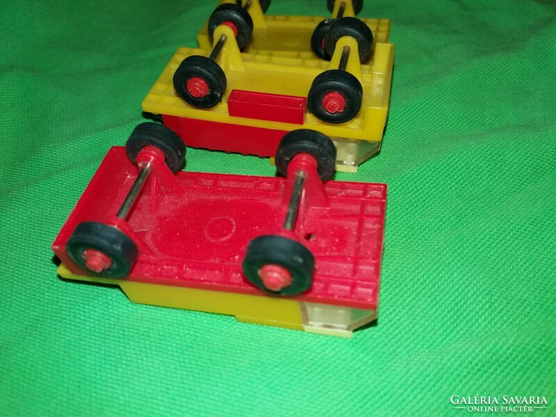 Retro traffic lego bootleg small-based pébé builder, 3 small cars in good condition, as shown in the pictures
