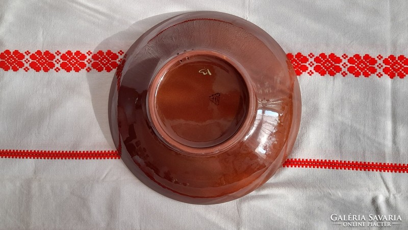 Városlőd ceramic bowl 30 cm