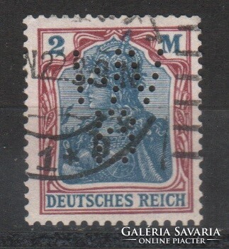 Céglyukasztásos 0630 Deutsches Reich Mi. 152      2,00 Euró