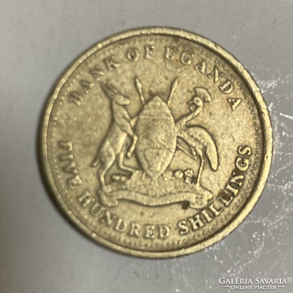 2003. Uganda 500 shillings (15)