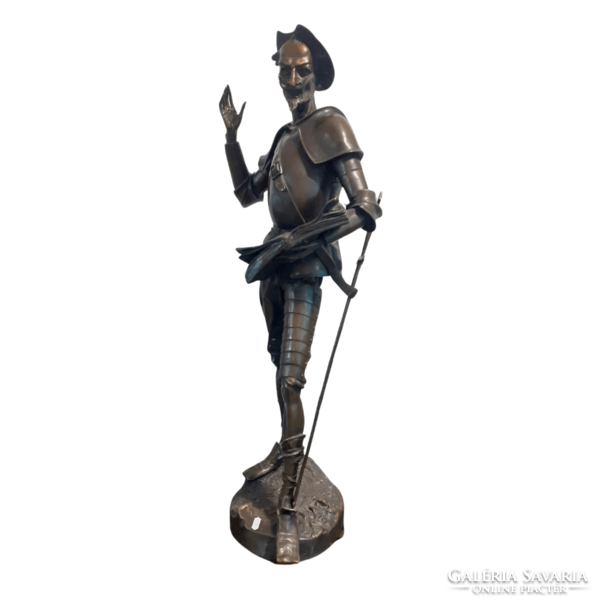 Don Quijote bronz szobor M01535