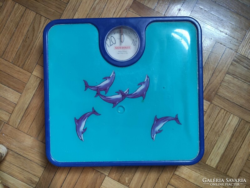 Floating dolphin mechanical retro room scale with video.