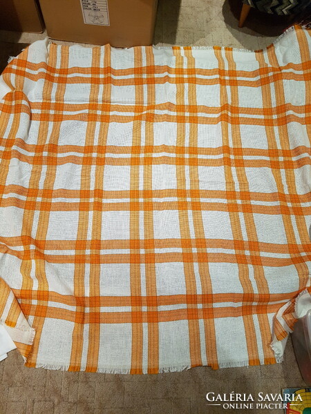 Retro woven tablecloth, tablecloth 150x125 cm