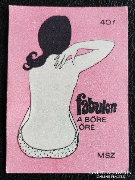 Gy37 / 1972 fabulon match label