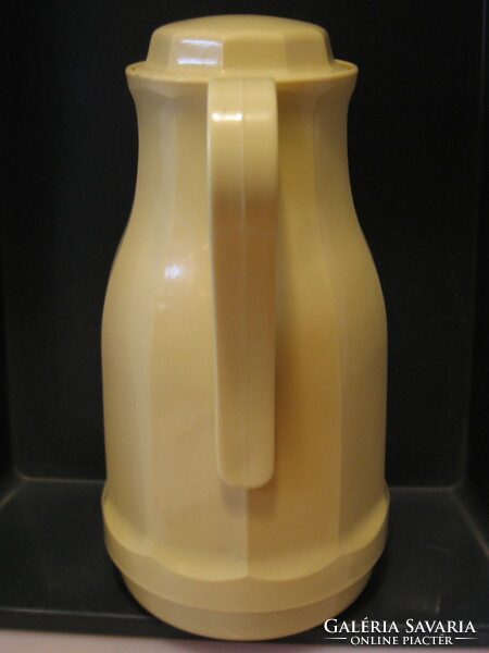 Retro cream yellow thermos jug toro