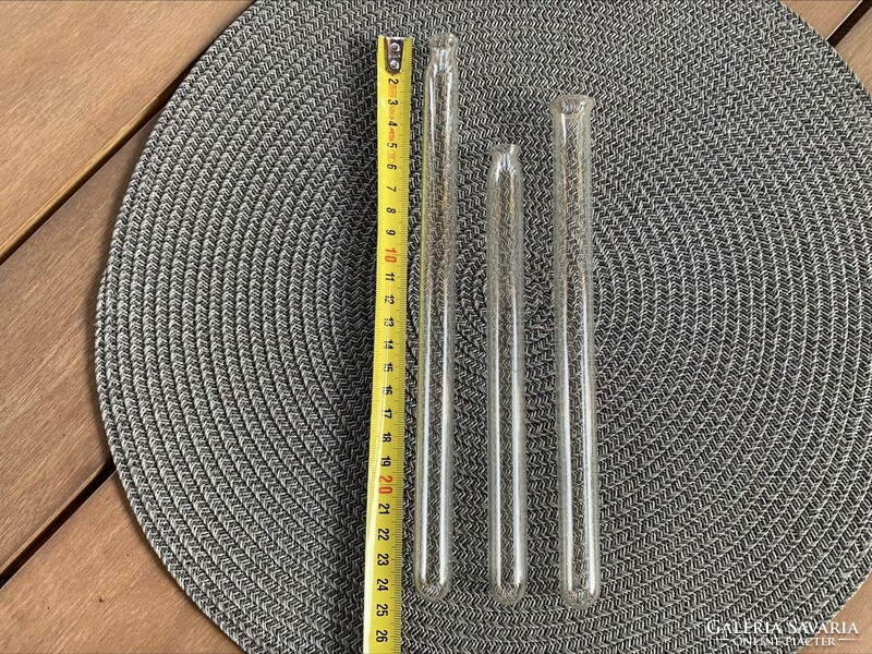 Antique test tube 2,500/piece, 3 pieces in total.