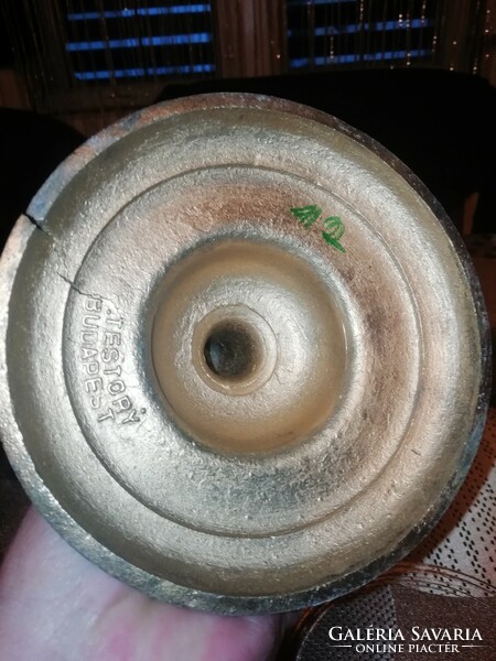 Petroleum goblet from collection, base 12 defective as shown in the pictures