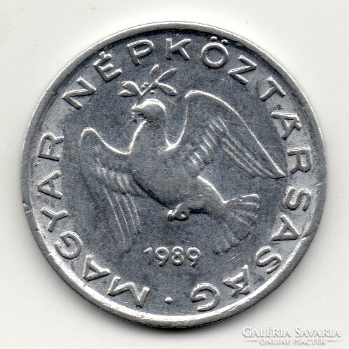 Hungary 10 Hungarian pennies, 1989