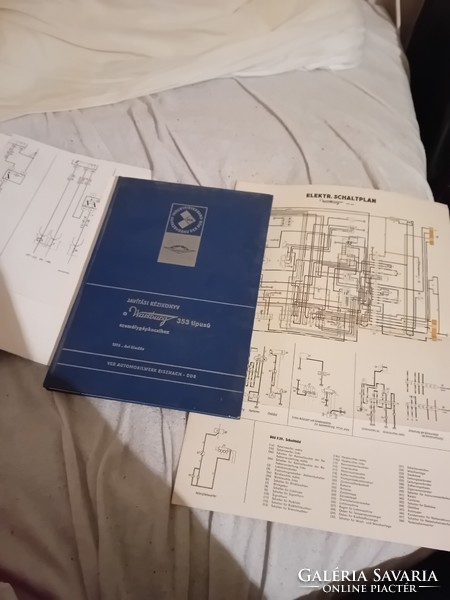 Wartburg 353 car car book repair installation manual