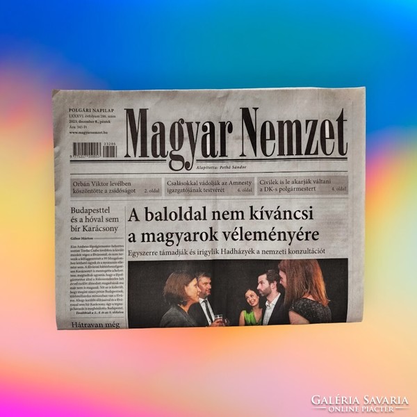 2010 október 14  /  Magyar Nemzet  /  Újság - Magyar / Napilap. Ssz.:  26938