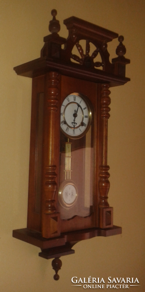 Antique old German wall clock