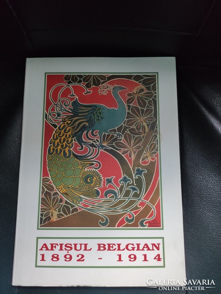 Szecessziós belga plakátok-Román nyelvű kiadvány.
