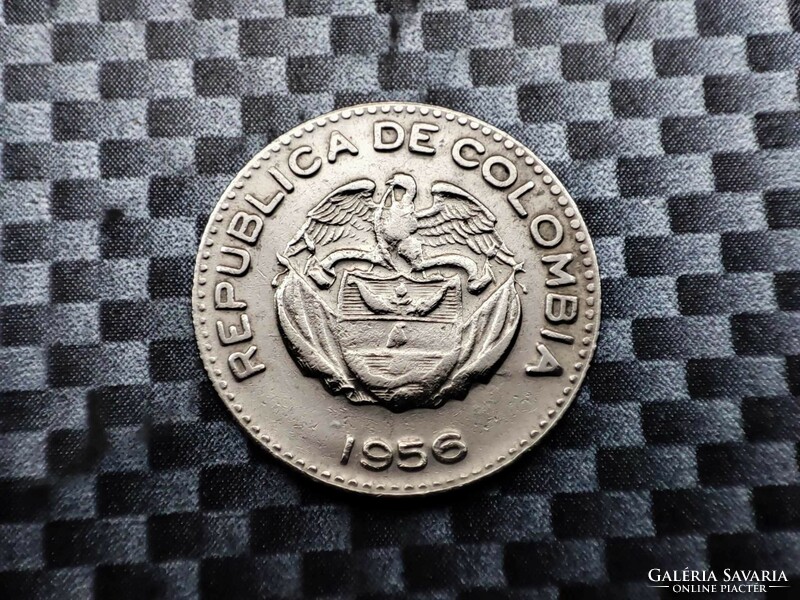 Colombia 10 centavos, 1956