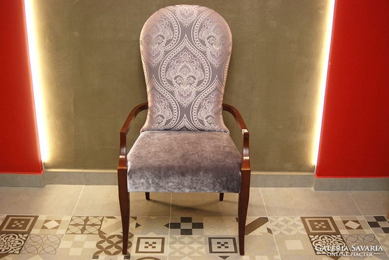 Barokk stílusú karfás fotel, szék, Olaszországból