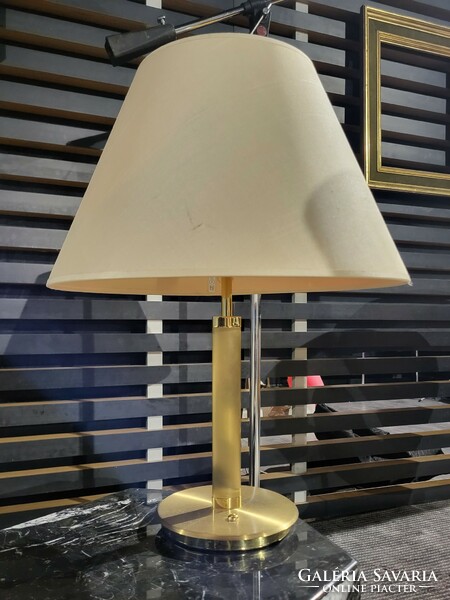 Pair of Mcm copper table lamps