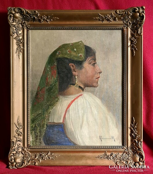 Mariska Klammer (1877 - ?): Italian girl