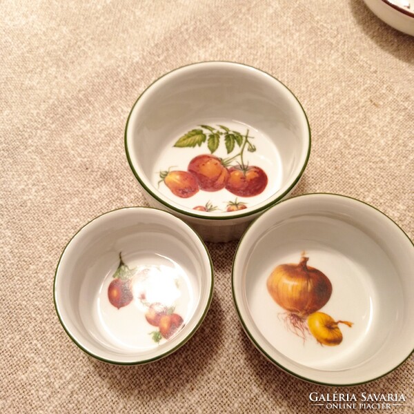 3 Stackable s.P.M. Porcelain bowl