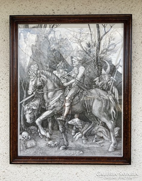 Nagy méretű tusrajz Dürer után