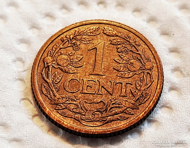 Hollandia 1 Cent 1915.