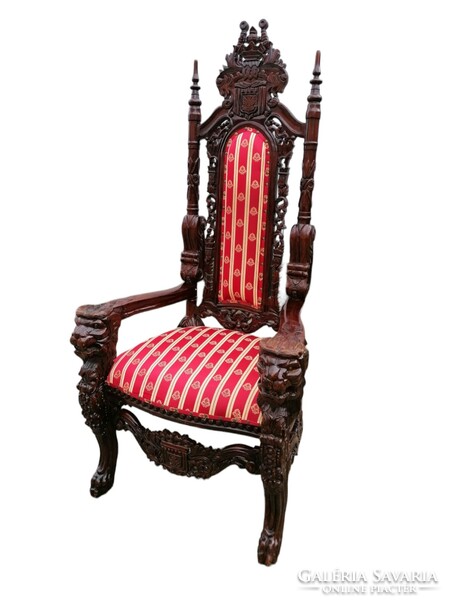 Neo-Renaissance throne