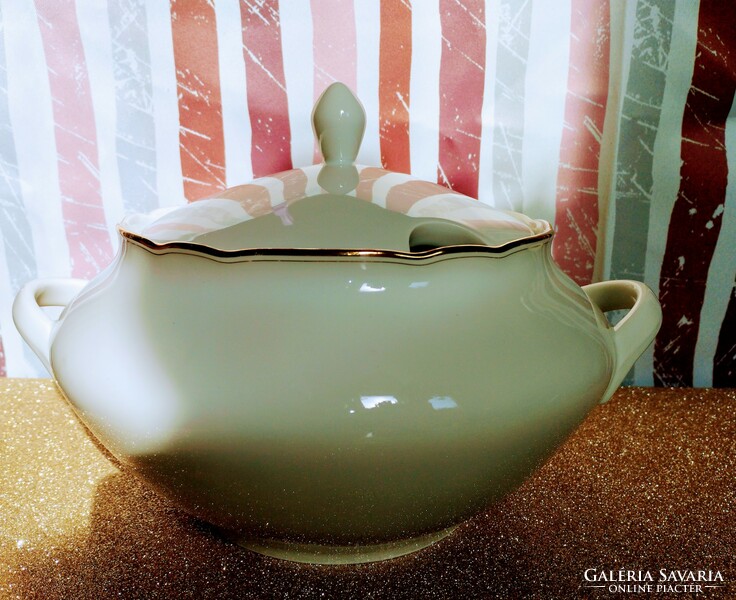 German (Colditz) porcelain soup bowl