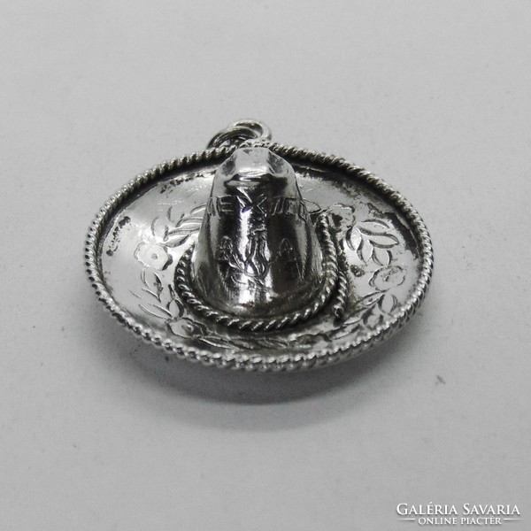 Sombrero silver pendant, Mexican │ 4.1g │ 925%