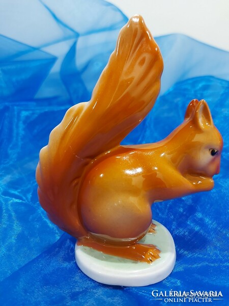 Drasche porcelain squirrel.