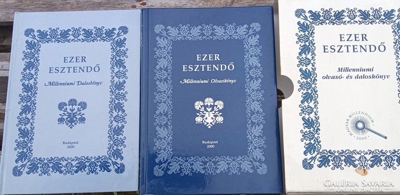 Millennium reading and song book of a thousand years recommended by Viktor Orbán