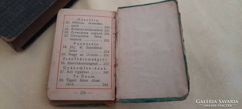 Prayer book ancient guardian angel in case 8.5x5.5x2cm 1929