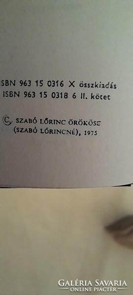 Lőrinc Szabó cricket music mini book miniature 4.5x3.5x1cm 2 in one 1975