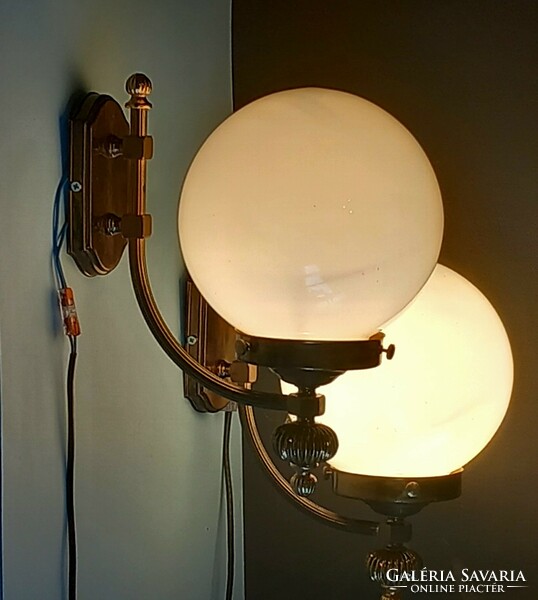 2 db Orion bronz fali lámpa ALKUDHATÓ Art deco design