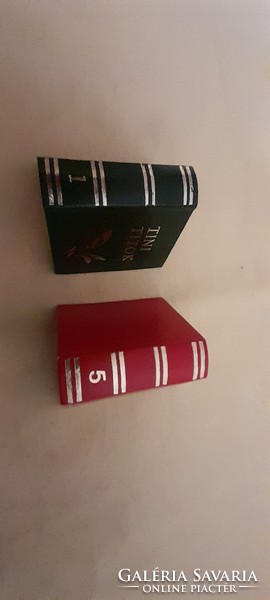 Üres füzet napló miniatűr Tini titok 5x4x1,5cm 2db egyben