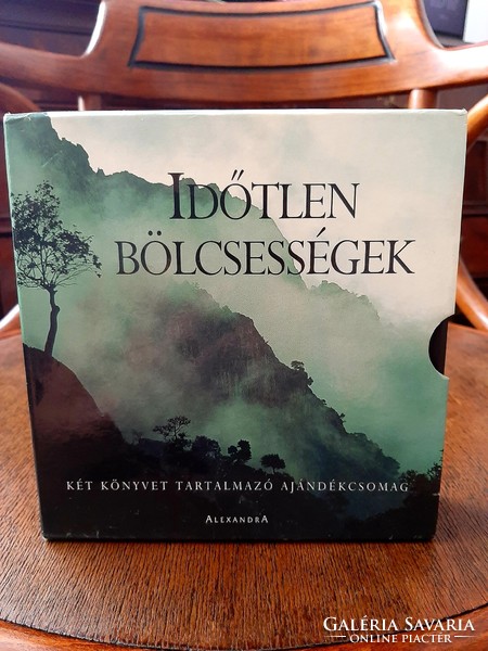 Időtlen Bölcsességek  két könyvet tartalmazó ajándékcsomag ALEXANDRA kiadó 2002