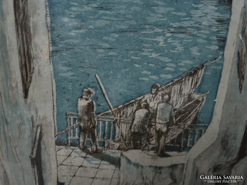 Maurer Dóra : Görög halászfalú