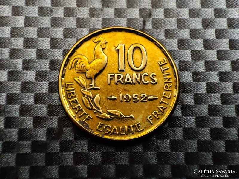 France 10 francs, 1952