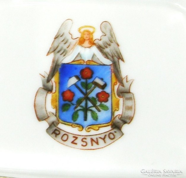 Rozsnyó - bowl with the coat of arms of Herend - made in 1941