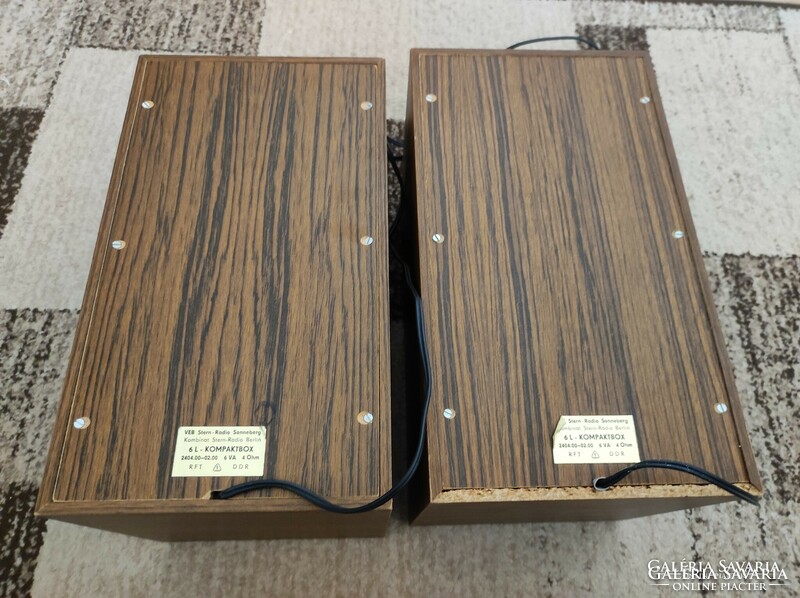 Retro ndk 6l compact box speaker pair