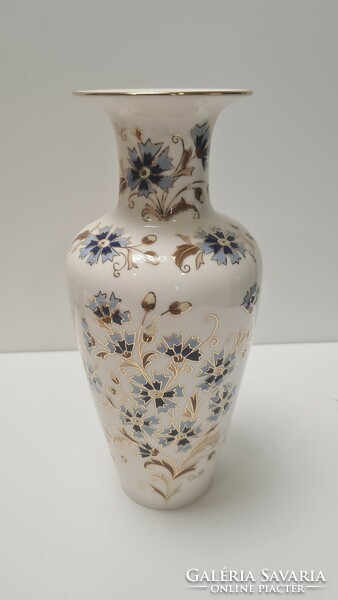 Zsolnay Búzavirág mintás Váza 27 cm #1908