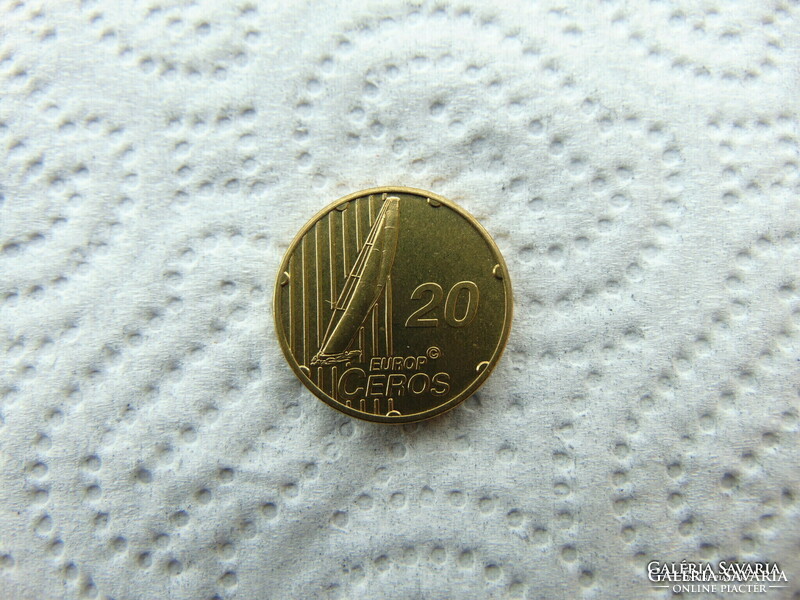 Svájc 20 eurocent 2003 probe - proba