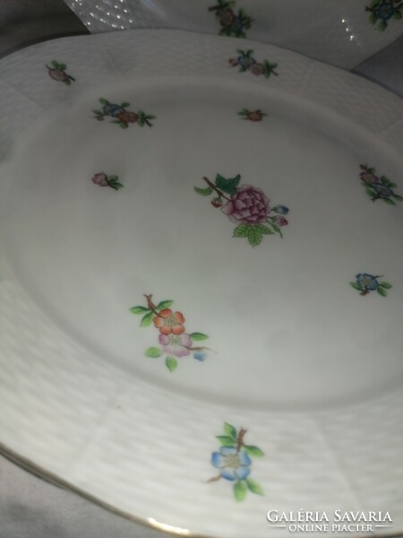 4 Herend Eton pattern flat plates