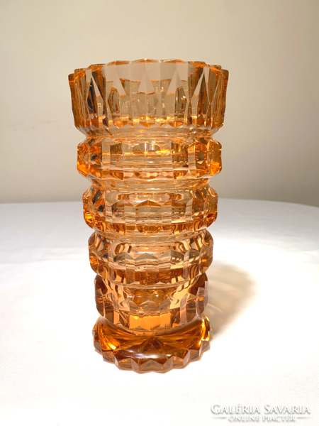 Modern mid-century üveg váza