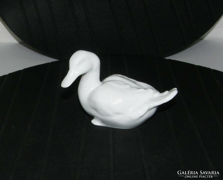 Duck white Herend porcelain
