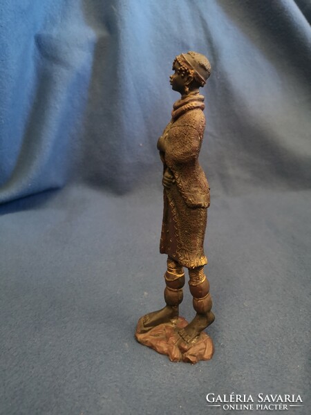 African figure in traditional dress