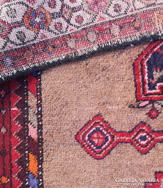 Antik, iráni gyapjú szőnyeg. Kézi csomozású, lakásból.