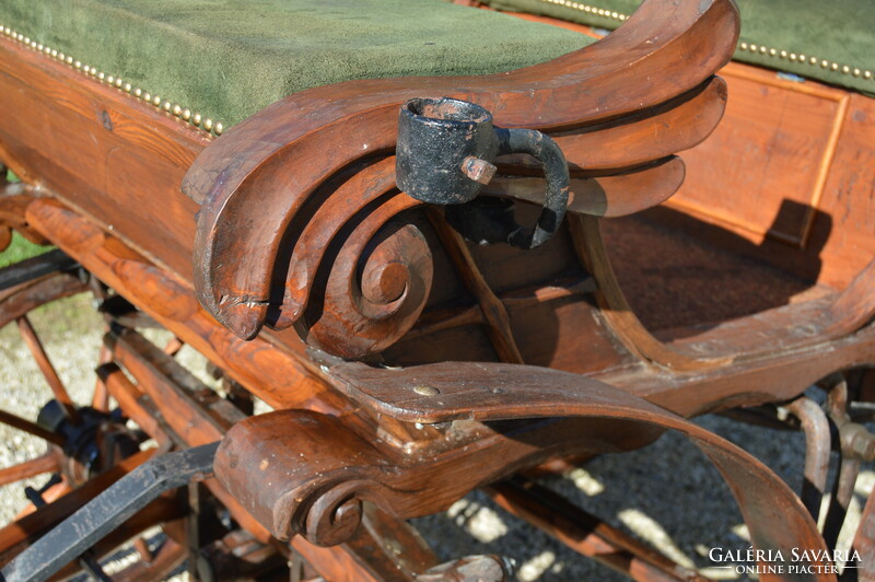 Antique Austrian nobleman's carriage from the late 1800s